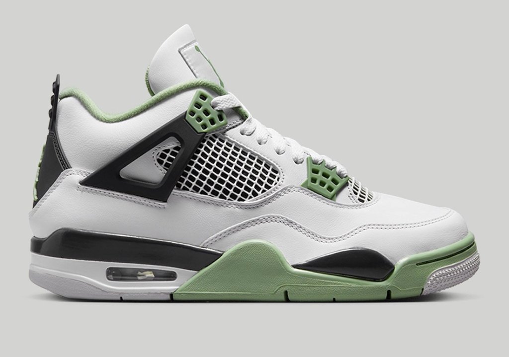 Air Jordan 4 WMNS “Oil Green”